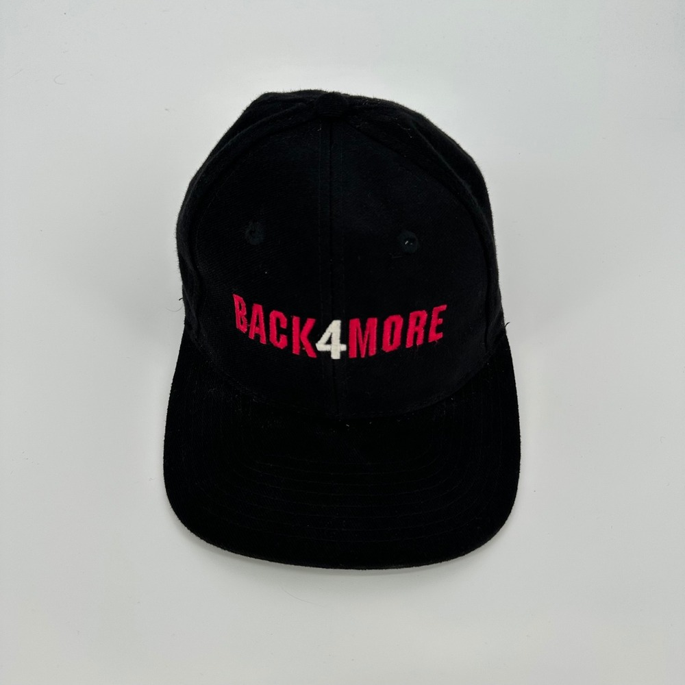 Vintage Sports Specialties Michael Jordan Back 4 More Snapback Hat Black Red 23